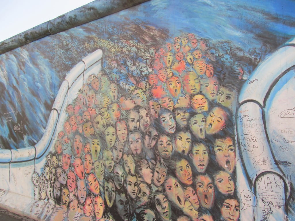 Фрагмент Берлінскага мура