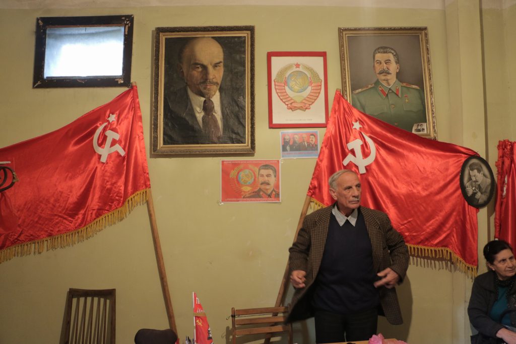Камуністычныя партыі дагэтуль існуюць у Грузіі і праслаяўляюць "великих вождей"